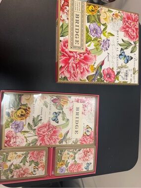 "Peony" bridge card game- NIB